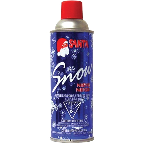 Christmas Specialty Decoration, Spray Snow, Water Base Mixture, White - pack of 12