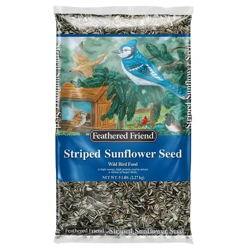 Feathered Friend 14467 STRIPED SUNFLOWER SEED 14467 5# Bag (.14)