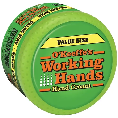 O'Keeffe's K0680001 Working Hands Hand Cream, Mild Stearic Acid, 6.8 oz Jar White