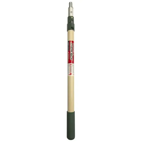 Wooster R054 SHERLOCK Extension Pole, 2 to 4 ft L, Aluminum/Fiberglass