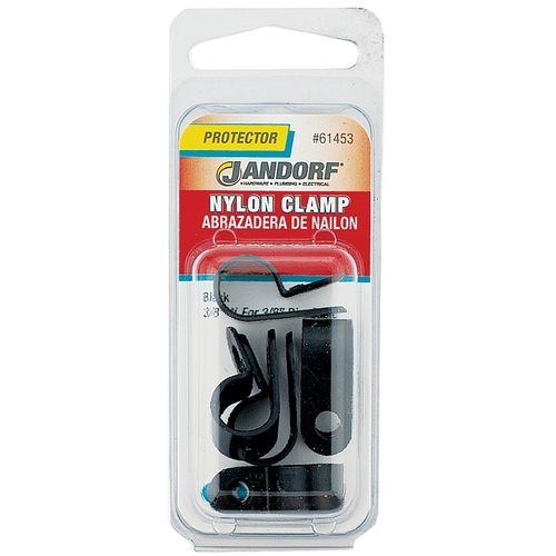 Cable Clamp, Nylon, Black