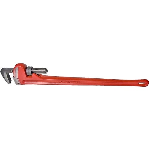 0 Pipe Wrench, 5 in Jaw, 36 in L, Straight Jaw, Iron, Epoxy-Coated