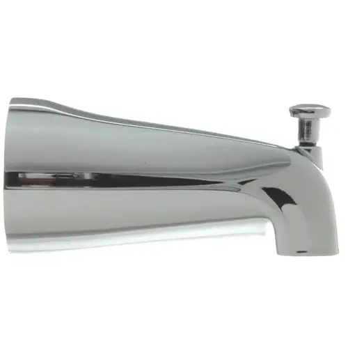 Danco Chrome Tub Spout Diverter (1/2" Slip Fit) - Metal Replacement For Showers - Easy DIY Install