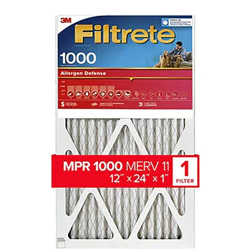 FILTER AIR ALRGN DFN 12X24X1IN - pack of 4