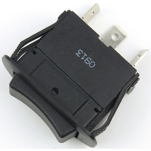 Jandorf 61101 Rocker Switch, 10/16/20/21 A, 125/250 VAC, 14 VDC, SPDT, Tab Terminal