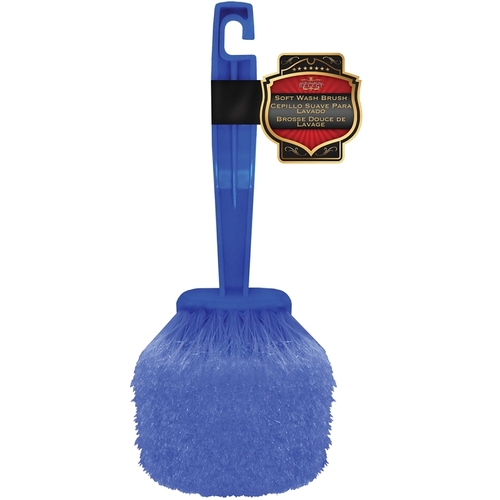 S.M. Arnold, Inc. 25-615 SELECT Washing Brush, 2 in L Trim, 9-1/2 in OAL, Polypropylene Trim, Blue Handle