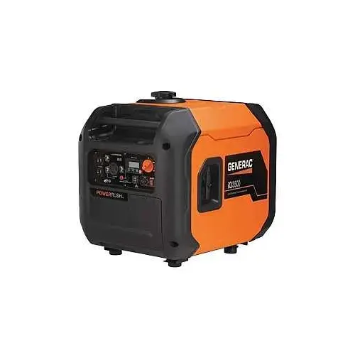 iQ3500 Inverter Generator, 25 A, 120 V, 3000 W Output, 2.6 gal Tank, Electric, Recoil Pull Start