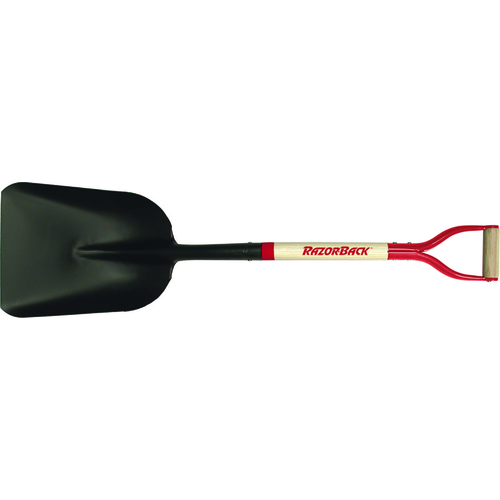UnionTools 50139 Scoop Shovel, 11-1/8 in W Blade, 15 in L Blade, Steel Blade, North American Hardwood Handle, 41 in OAL