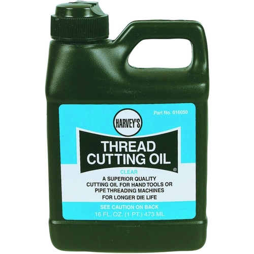 Thread Cutting Oil, Clear, 1 pt Bottle