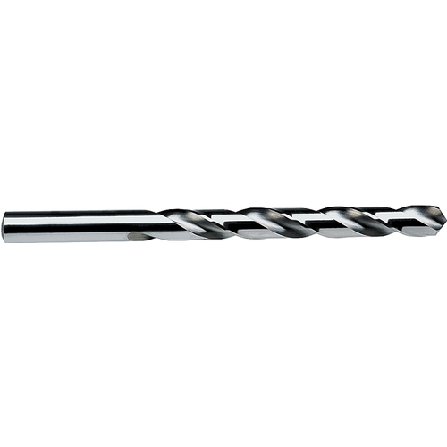 Jobber Drill Bit, 23/64 in Dia, 3-1/16 in OAL, Spiral Flute, 1-Flute, 23/64 in Dia Shank Bright