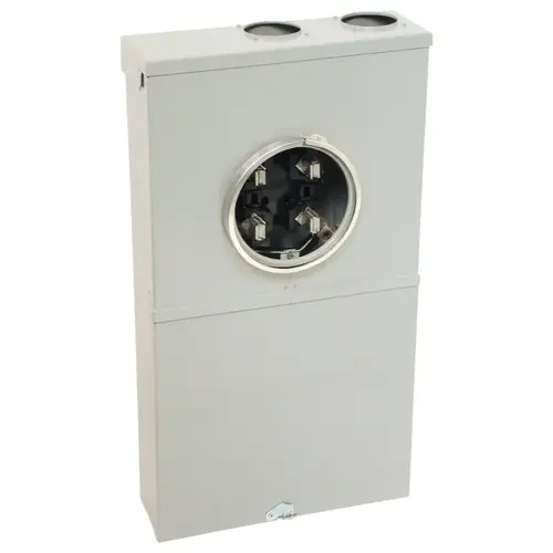 Meter Socket Load Center, 200 A, NEMA 3R Enclosure, Surface Mounting