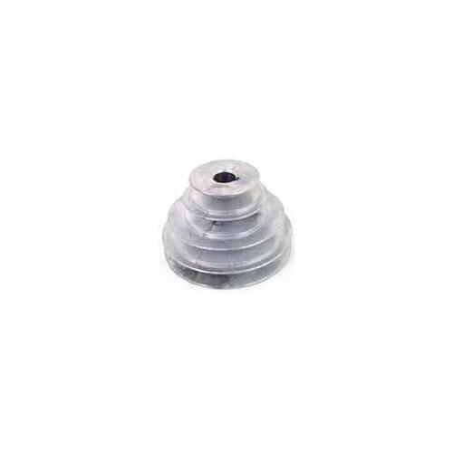 CDCO 141 1/2 V-Groove Pulley, 1/2 in Bore, 2 in OD, 1/2 in W x 11/32 in Thick Belt, Zinc