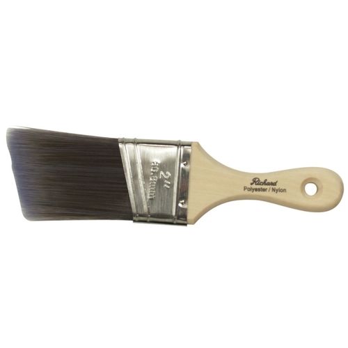 Richard Connoisseur Accessible Paint Brush, Nylon/Polyester Bristle, Short Handle