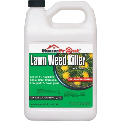 Weed Killer, Liquid, Spray Application, 128 oz