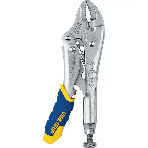Irwin IRHT82581/09T Fast Release Series 09T Locking Plier, 5 in OAL, 1-1/8 in Jaw Opening, Ergonomic Handle, 3/8 in W Jaw