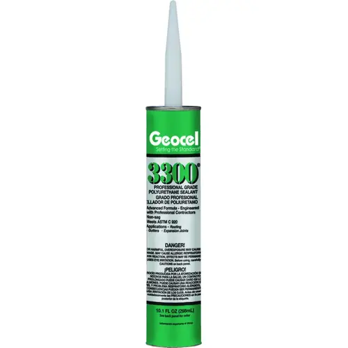 3300 Series Polyurethane Sealant, Limestone, Liquid, 10.1 oz Cartridge