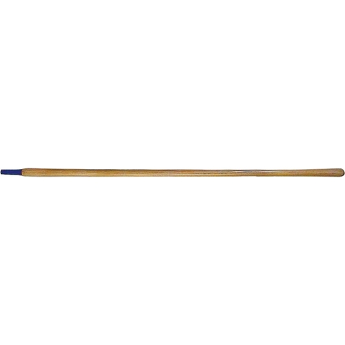 Garden Hoe Handle, 1-1/4 in Dia, 54 in L, Ash Wood, Clear