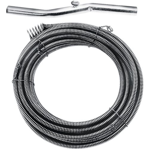 Cobra Tools 30500 30000 Series Drain Pipe Auger, 1/2 in Dia Cable, 50 ft L Cable