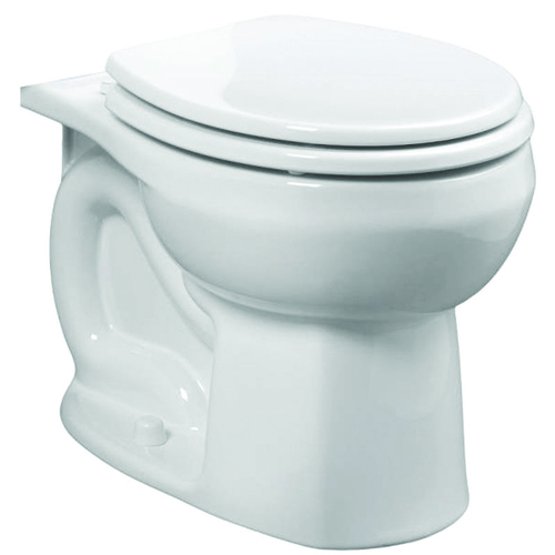 Colony 3251D.101.020 Flushometer Toilet Bowl, Round, 12 in Rough-In, Vitreous China, White