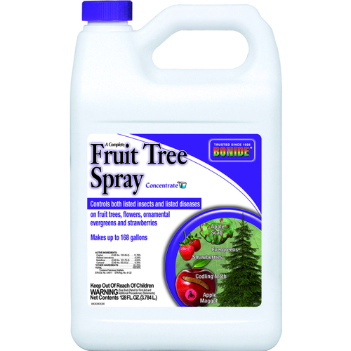 Fruit Tree Spray, Liquid, Spray Application, 1 gal Can Milky