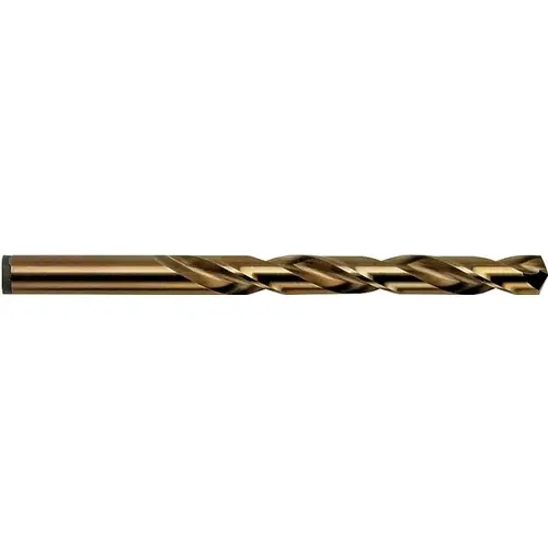 Jobber Drill Bit, 11/32 in Dia, 4-3/8 in OAL, Spiral Flute, 11/32 in Dia Shank, Cylinder Shank - pack of 6