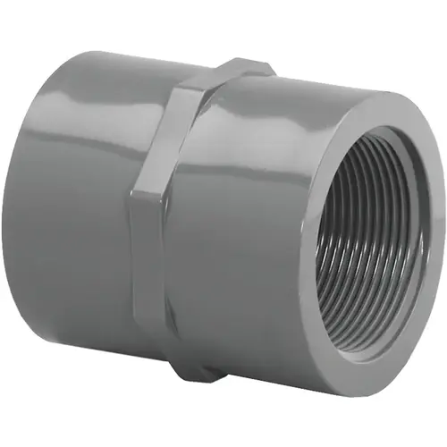 830012BC Pipe Coupling, 1-1/4 in, FIP, PVC, SCH 80 Schedule