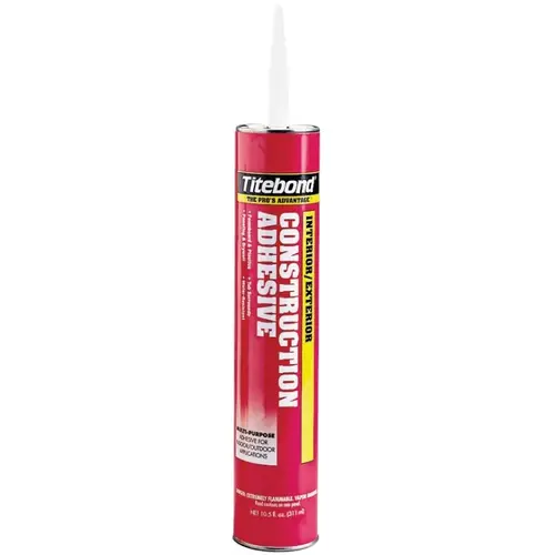 Construction Adhesive, Tan, 10 oz Cartridge - pack of 12