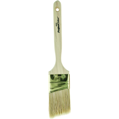 Paint Brush, 2 in W, 2-1/2 in L Bristle, Sash Handle