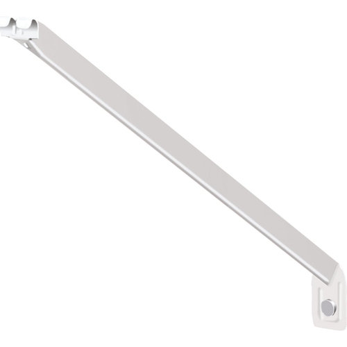 ClosetMaid 1166 Support Bracket, 16 in L, 2 in H, Steel