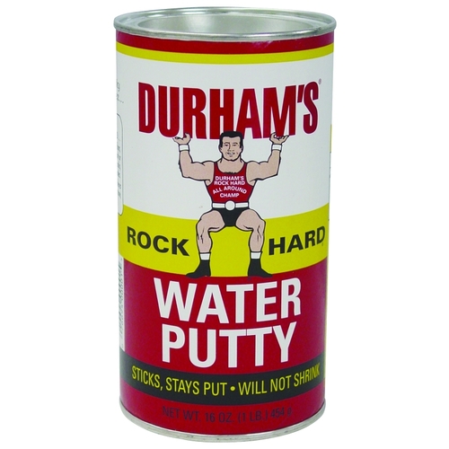Durhams 1 Rock Hard Water Putty, Cream, lb Can