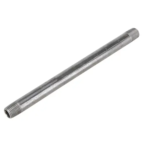 Pipe Nipple, 1/4 in, Male, Steel, SCH 40 Schedule, 6 in L