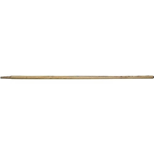 Hoe Handle, 1-1/4 in Dia, 54 in L, Ash Wood, Clear