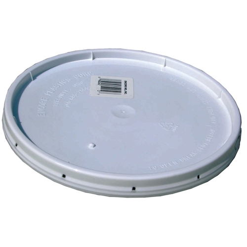 20000 Gasketed Lid, HDPE, White