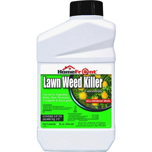 Bonide 10895 Weed Killer, Liquid, Spray Application, 40 oz Semi-Translucent Brown