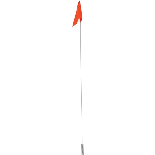 Safety Flag, Fiberglass, Orange - pack of 10