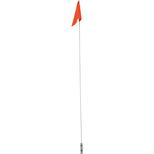 Kent 68110-XCP10 Safety Flag, Fiberglass, Orange - pack of 10