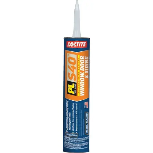 Polyurethane Sealant, White, 7 Days Curing, 20 to 120 deg F, 10 oz Cartridge - pack of 12