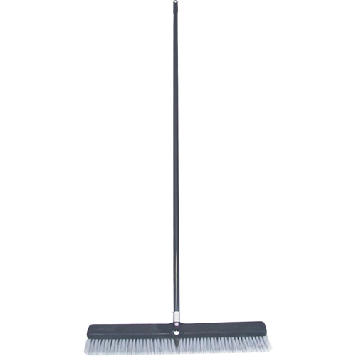 Contractor Push Broom, 3 in L Trim, Polypropylene/Polystyrene Bristle