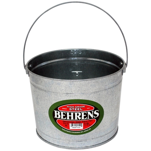 PAINT PAIL GALVANIZED STL 5QT