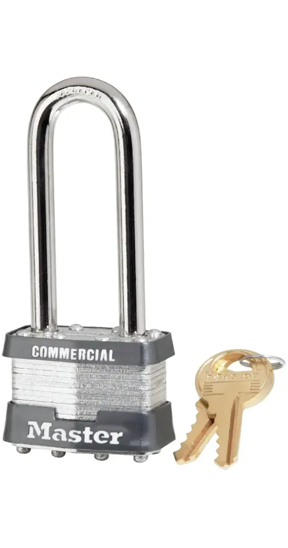 Master Lock 1KALJ2729-XCP6 No. 1 Laminated Steel Padlock, 5