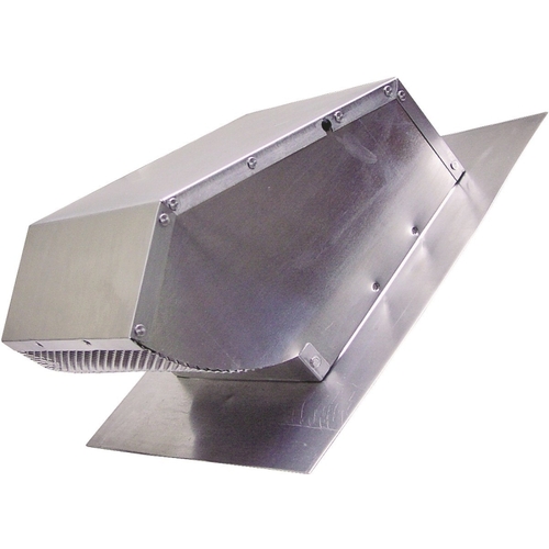 LAMBRO INDUSTRIES 107 Roof Cap, Aluminum, For: Up to 10 in Round Ducts