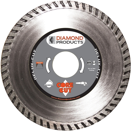 Circular Blade, 7 in Dia, 7/8 in Arbor, Diamond Cutting Edge