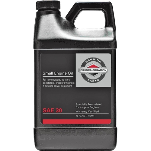 Engine Oil, 30W, 48 fl-oz - pack of 8