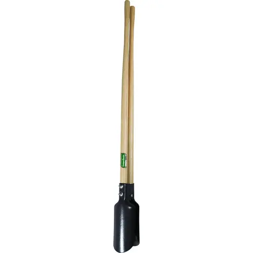 UnionTools 78002 Post Hole Digger, 10-1/4 in L Blade, Riveted Blade, HCS Blade, Hardwood Handle, 58-3/8 in OAL