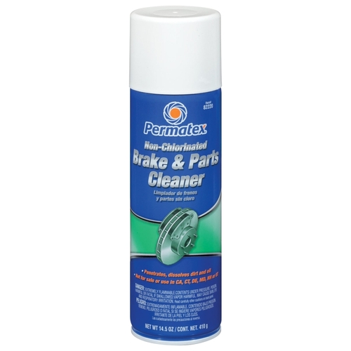 Brake and Parts Cleaner, 14.5 oz Aerosol Can, Liquid, Solvent Clear