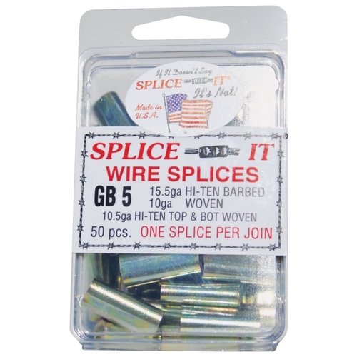 NEW FARM GB5 Wire Splice, Stainless Steel - pack of 50