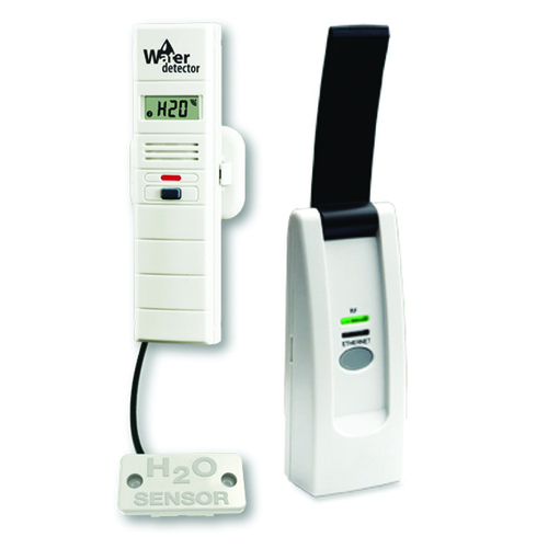 Wireless Remote Water Detector, AAA Alkaline Battery, 200 ft