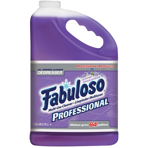 FABULOSO US05253A All-Purpose Cleaner, 1 gal, Liquid, Lavender, Purple