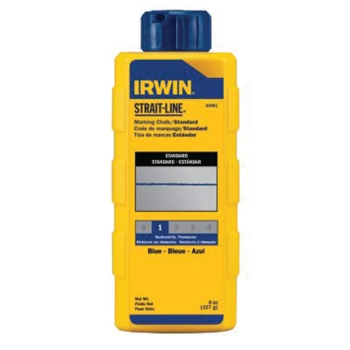 Irwin 64901 Marking Chalk Refill, Blue, Temporary