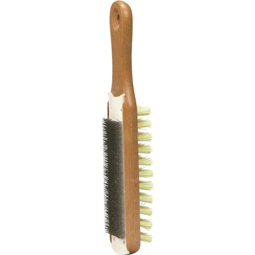Crescent 21467 File Card and Brush, 10 in L, Steel/Wood
